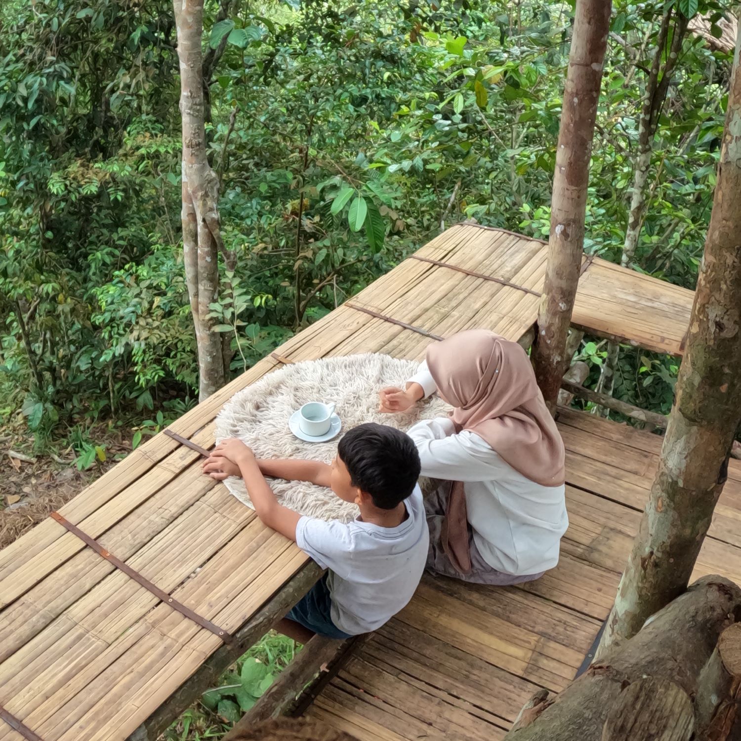 Forest retreat near KL at Atasan Nature Retreat in Hulu Selangor